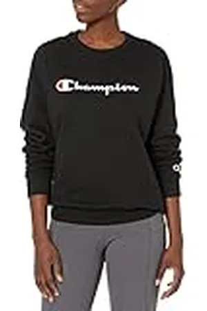 Champion Powerblend Relaxed Crew-Serigrafía Sudadera, , S para Mujer