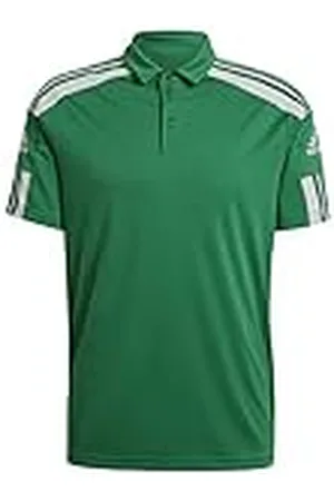 adidas Hombre Squadra 21 Polo Shirt, Team Green / White, L