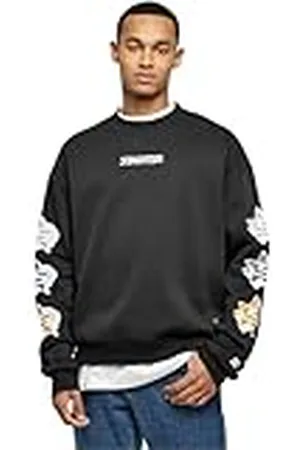 STARTER BLACK LABEL Starter Star Sleeve Crewneck Sudadera, M para Hombre