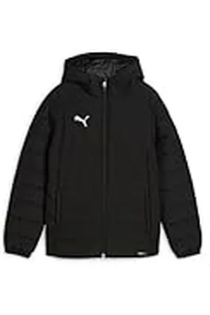 PUMA TeamADDITIONS Hooded Padded Jacket Jr, Chaquetas de entretiempo Niños, Black