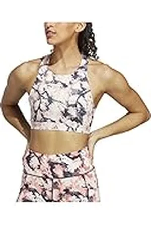 adidas Sujetador de Entrenamiento para Mujer – Medium Support Run Ms AOP Bra, , HR9653, SDD