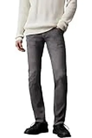 Calvin Klein Jeans Vaqueros Hombre Slim Fit, Gris (Denim Grey), 29W/32L