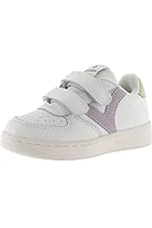 victoria Basket Unisex Tiempo Efecto Piel & Piezas En Contraste & Tiras Adherentes 1124104 para Niños 32