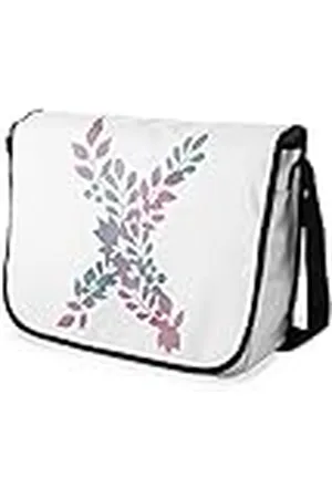Bonamaison – Bolsas de Mensajero con Pulsera Negra para Estudiantes, Mochilas Escolares para niñas y niños, 29 x 36 cm