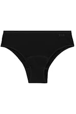 Dim Braguita Tipo Slip Absorbente Y Lavable Moments Oups Mujer x1, Negro, L