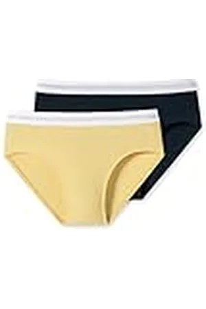 Schiesser Pack de 2 Calzoncillos Tipo Panties Ropa Interior, , 140 para Niñas