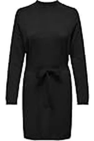 ONLY Onlleva L/S Belt Dress Ex Knt Vestido, , M para Mujer