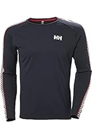 Helly Hansen Lifa Active Stripe Crew, Camisa Hombre, (Blue), S