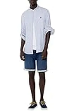 Springfield SPRINGFILED, Hombre, Camisa Polera Ligera Rayas, Light Blue, L