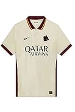 Nike Roma M Vapor Mtch JSY SS AW T-Shirt, Hombre, Pale Ivory/Fossil/Dark Team Red Full Sponsor, 2XL