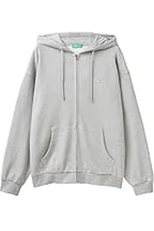 Benetton Chaqueta C/CAPP M/L 342ZU500P Sudadera sin Capucha, , XL para Hombre