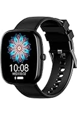 COOL Smartwatch Border Silicona Negro (Llamadas, Salud, Deporte)