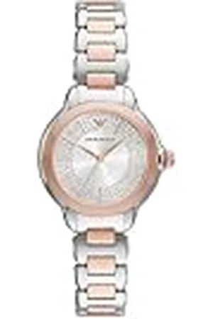 Emporio Armani Reloj Analógico para Mujeres de Cuarzo con Correa en Acero Inoxidable AR11643
