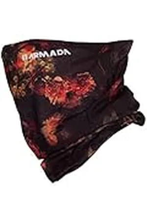 Armada Braga de Cuello para Mujer, Color marrón, Rojo y Naranja, Talla única