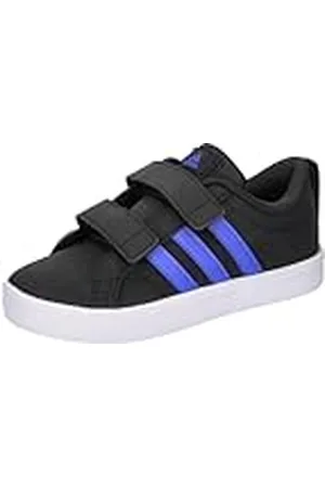 adidas VS Pace 2.0 Hook and Loop Shoes Kids, Zapatos, Black/Royal Blue/Cloud White, 33 EU