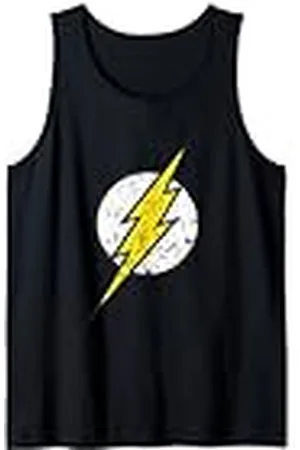 DC Comics Originals Logotipo DC Flash moderno envejecido Camiseta sin Mangas