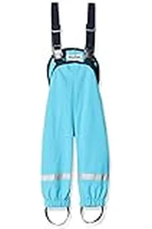 Playshoes Softshell-Latzhose Pantalones de Peto para Niños, (Aquablau 23), 86