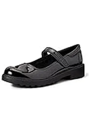 Geox J Casey Girl P, Bailarinas Niñas, Negro (HHC9), 37 EU