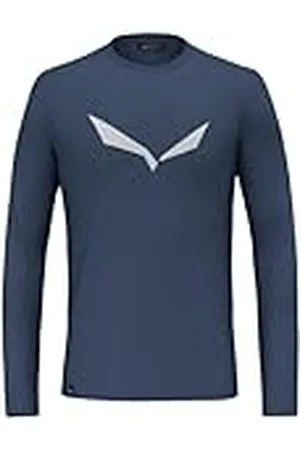 Salewa Solidlogo Dry M L/S tee. Camiseta, , XXX-Large para Hombre