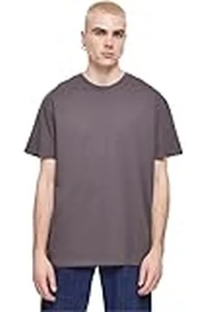 Build Your Brand Camiseta para Hombre Heavy Oversize tee Básica para Hombres, Corte Oversized Fit, Algodón, , XXXL