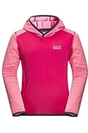Jack Wolfskin Active Hoody K Sudadera con Capucha, , 140 cm Unisex niños