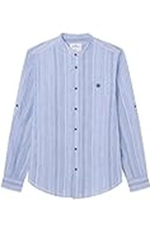 Springfield SPRINGFILED, Hombre, Camisa Polera Rayas Ligera, Medium Blue, L