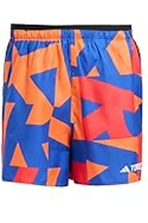 adidas TERREC - Pantalones Cortos para Hombre, Estampado multiligero, Talla S, 12,7 cm