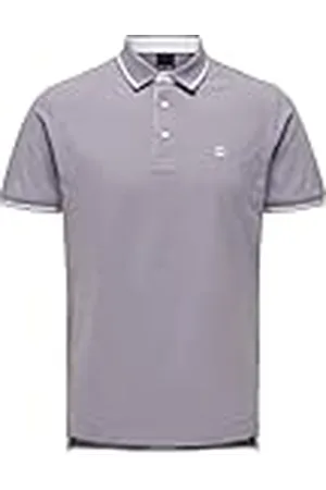 Only & Sons Onsfletcher Slim SS Polo Noos, Fresno Morado, XS para Hombre