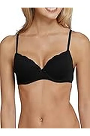 Schiesser Sujetador con Aros con cáscara y Encaje-Pure Cotton, , 90D para Mujer