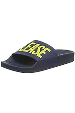 THE WHITE BRAND Beach Please, Sandalias con Punta Abierta Unisex niño, Azul (Navy Navy), 31 EU