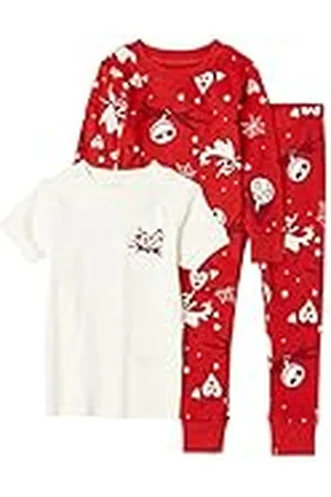 Amazon Disney | Marvel | Star Wars Conjuntos de Pijama Ceñidos de Algodón Bebé Niño, Pack de 3, , 18 meses