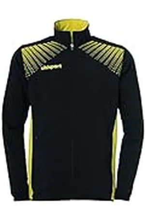 Uhlsport Goal Presentation Chaqueta, Hombre, Negro/Amarillo Lima, 128