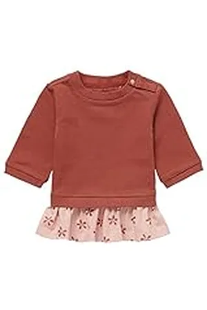 Noppies Baby Dress Lutsk-Vestido para Mujer Atuendo de Jugador, Henna-P635, 56 cm para Bebés
