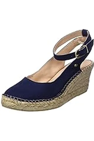 Fred de la Bretoniere Frs0177 Espadrille Wedge Luxury Suede, Sandal Mujer, , 40 EU