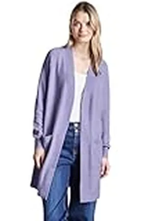 Street one A253896 Cárdigan Largo, Viola Lilac Mel, 46 para Mujer