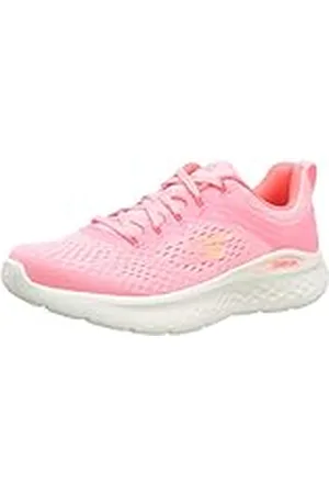 Skechers Go Run Lite, Zapatillas de Deporte Mujer, Pink/Coral, 38 EU