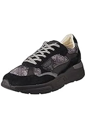 Guess Imola, Zapatillas de Gimnasio Hombre, Black, 44 EU