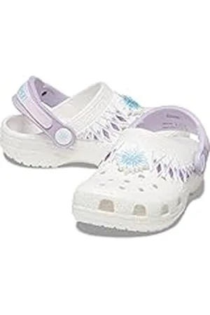 Crocs Cls Fl I Am Frozen Ii Clog T Obstrucción Unisex Niño, ,19/20 EU