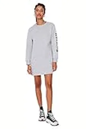 Trendyol Woman Mini Shift Crew Neck Woven Dress Vestido, , M para Mujer