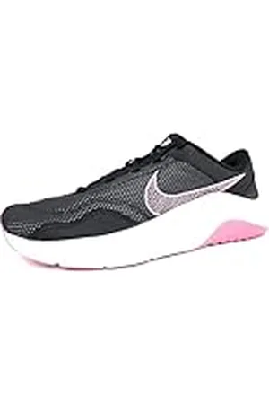 Nike Legend Essential 3, Sneaker Mujer, Black/Pinksicle-Particle Grey, 38 EU