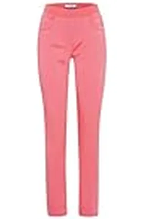 Brax By Brax Pamina Fun Super Dynamic Cotton Pigment Pantalón de Vestir, Coral Suave, 31W x 32L para Mujer