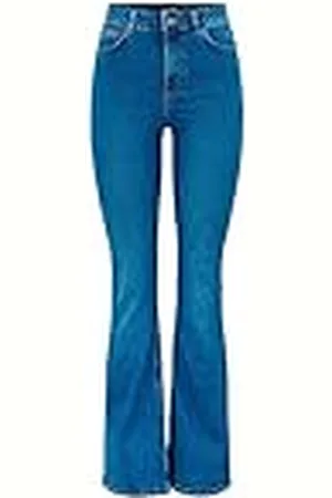 Pieces® Pcpeggy Flared HW Jeans MB Noos BC Pantalones Vaqueros, , M Mujeres