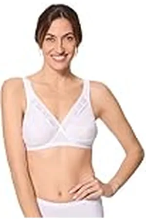 Playtex Pack of 2 Women Cotton Wireless Bras x2, , 85B