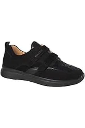 Ganter Kira, Zapatillas Mujer, Schwarz, 42.5 EU X-Ancho