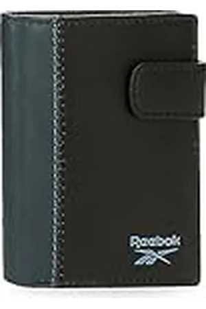Reebok Division Cartera Vertical con Cierre de Clic 8,5x10,5x1 cms Piel