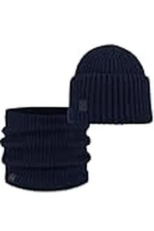 Buff Dúo Pack Knitted Gorro Rutger Midnight Azul y Knitted & Fleece Braga de Cuello Rutger Midnight Azul Talla única Adulto