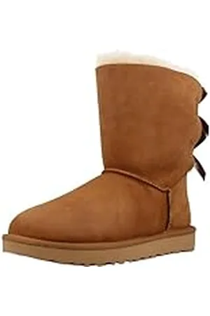UGG Bailey Bow II, Botas Clásicas Mujer, Marrón (Chestnut) 38 EU