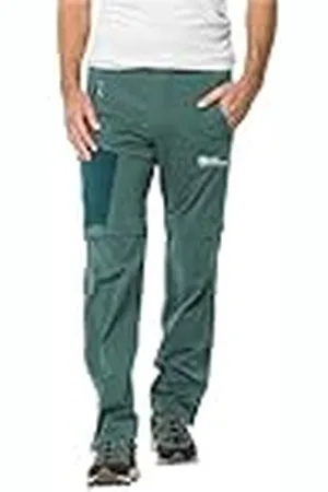 Jack Wolfskin Glastal Zip Away Pants M Pantalones para Senderismo, , 24 para Hombre