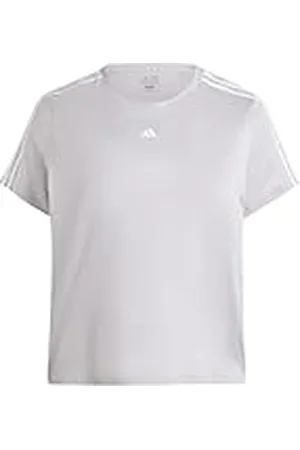 adidas Mujer AEROREADY Train Essentials 3-Stripes tee (Plus Size), , XL Plus