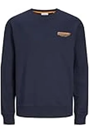 JACK & JONES Jjolive Sudadera con Cuello Redondo, , S para Hombre